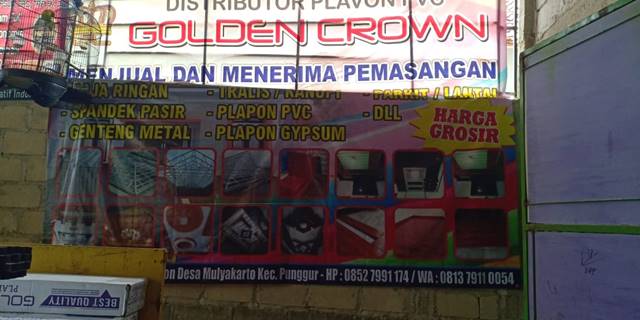 Distributor plafon PVC Lampung