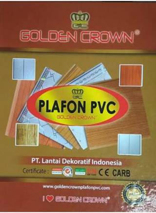 distributor golden crown plafon pvc3